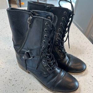 Black Combat boots